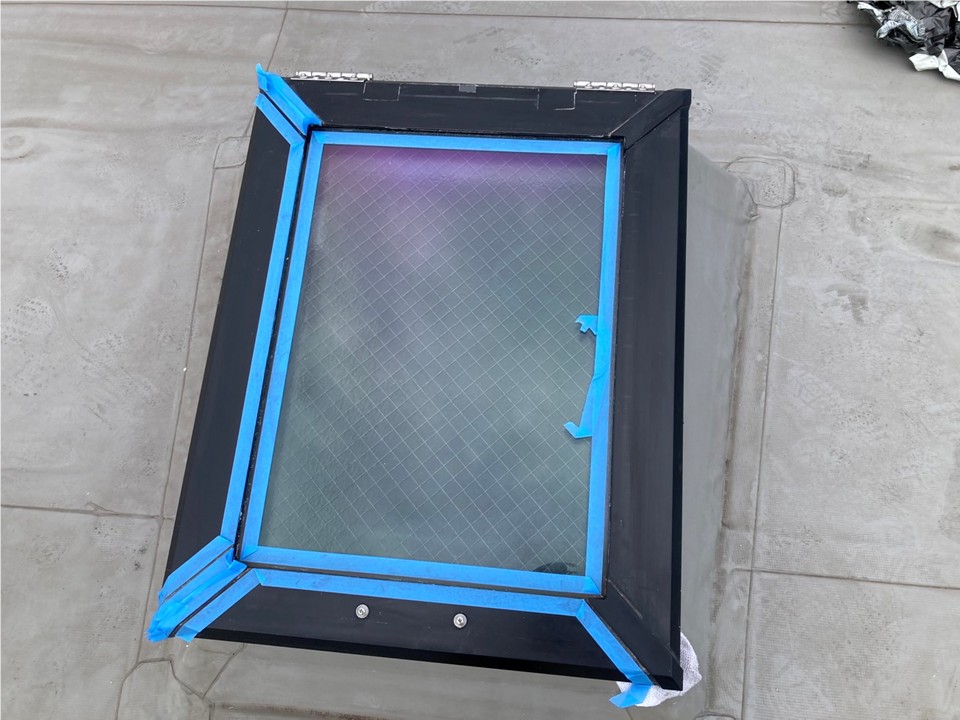 養生作業です。