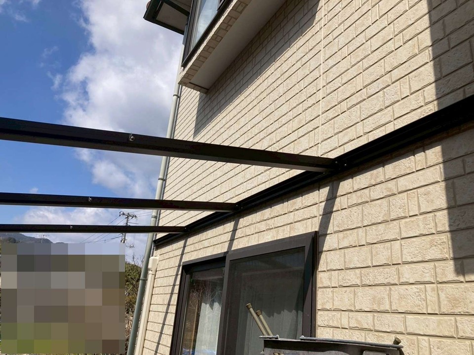 梁の取付の様子