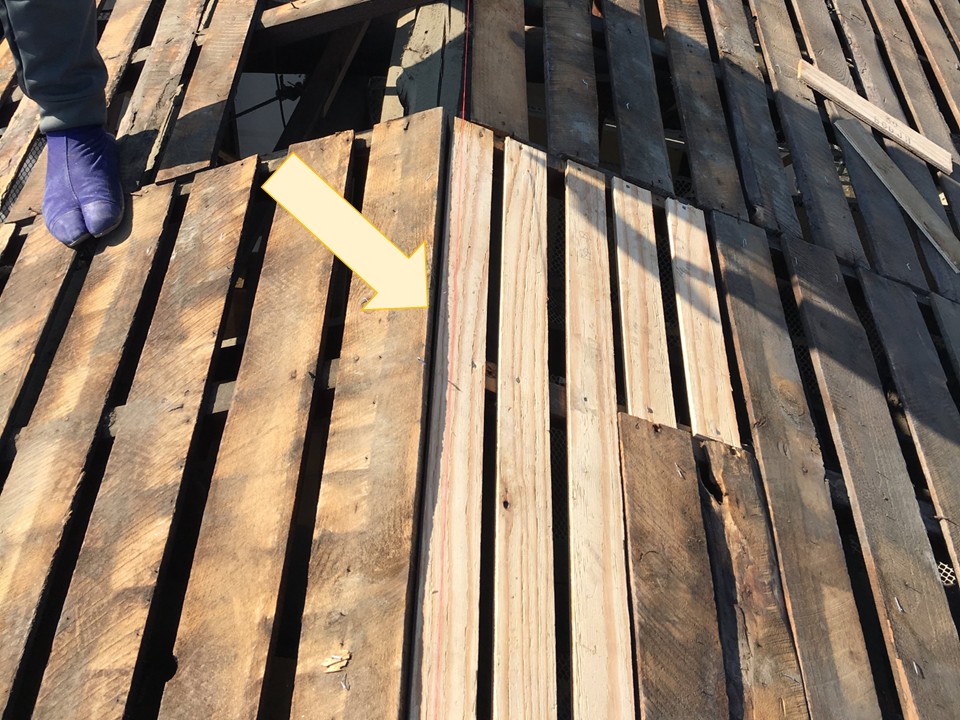 下地の補修です