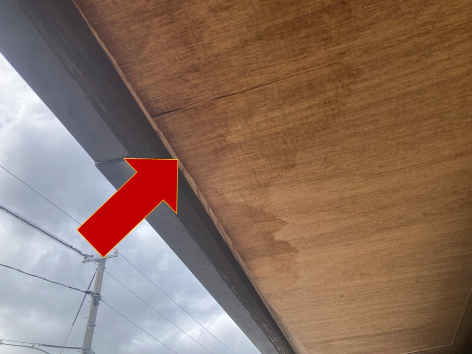 軒天の放置はNGです