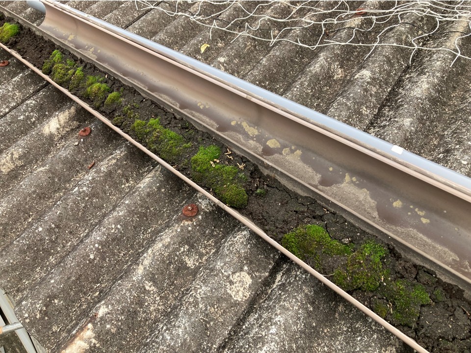 撤去した雨樋です