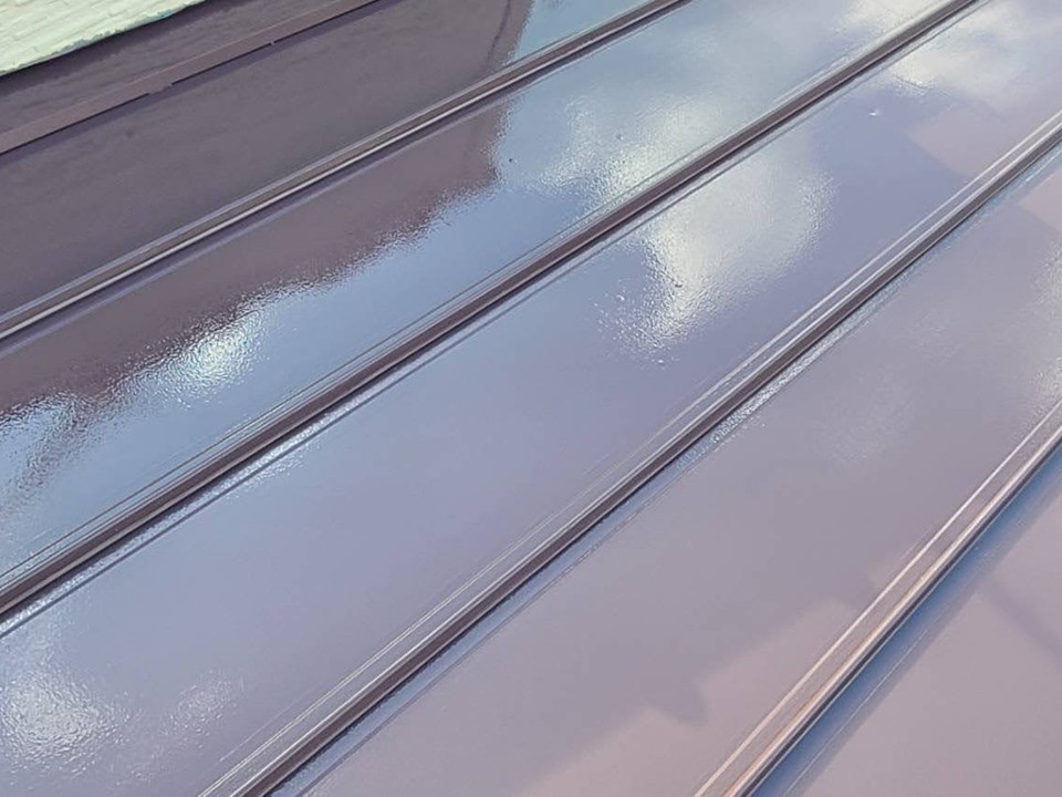 上塗りの工程です