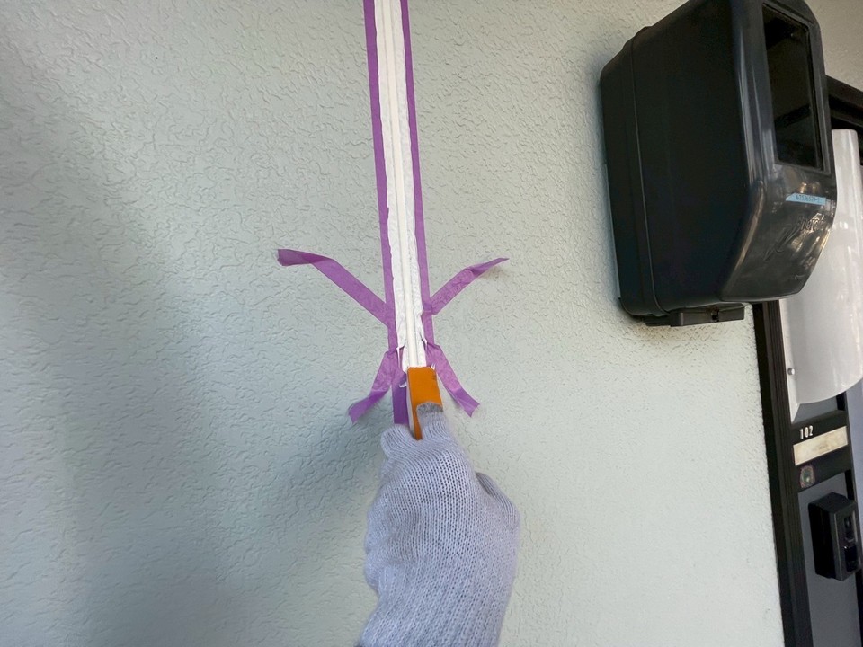 仕上げの作業です