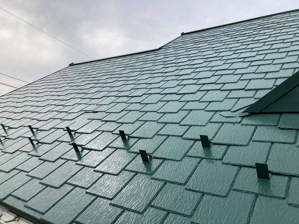 屋根塗装が完了しました