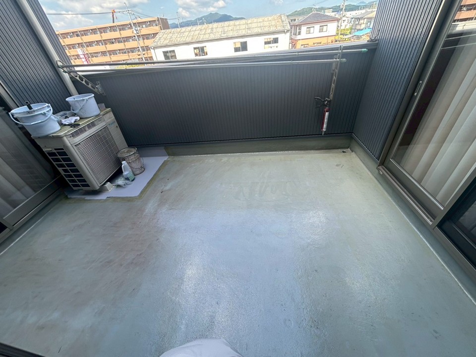 プライマー塗布が完了しました