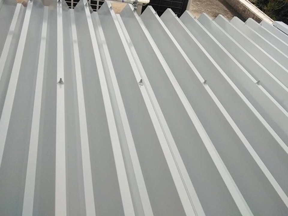 施工後のルーフデッキ屋根です