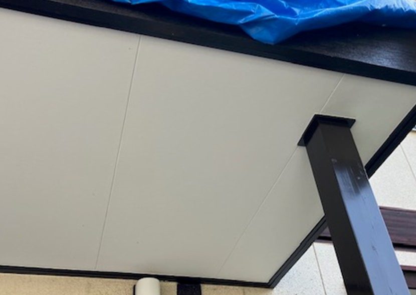 軒天補修完了しました