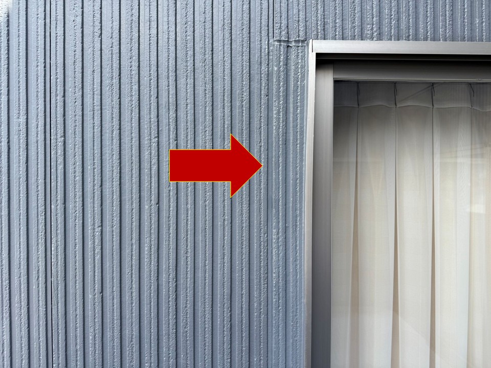 外壁部分補修が完了しました