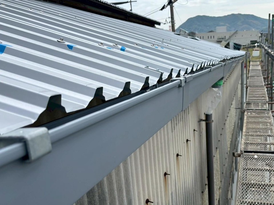 エスロン雨樋についてご紹介します