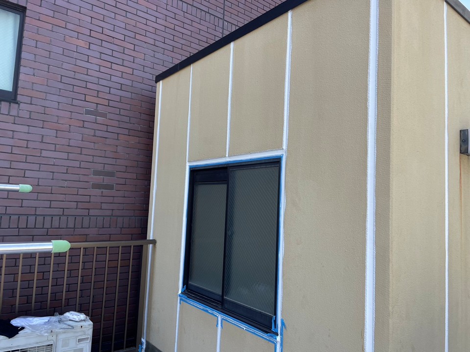 コーキング増し打ち完了