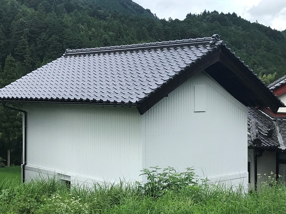 葺き替え工事完了