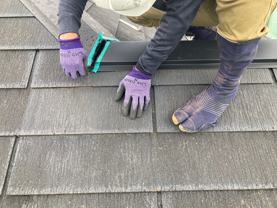 シーリングによる防水処理