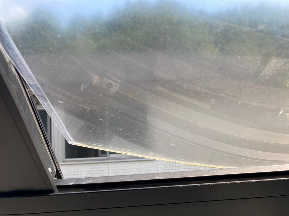 張り替え工事前