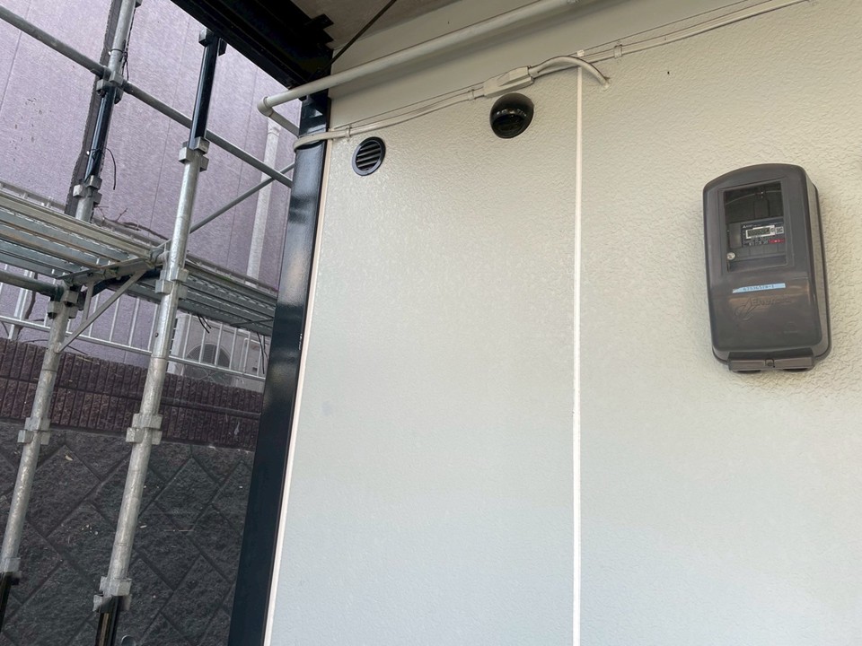 コーキング打ち替えが完了しました