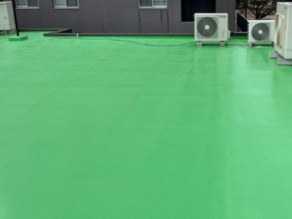 トップコートの塗布が完了しました