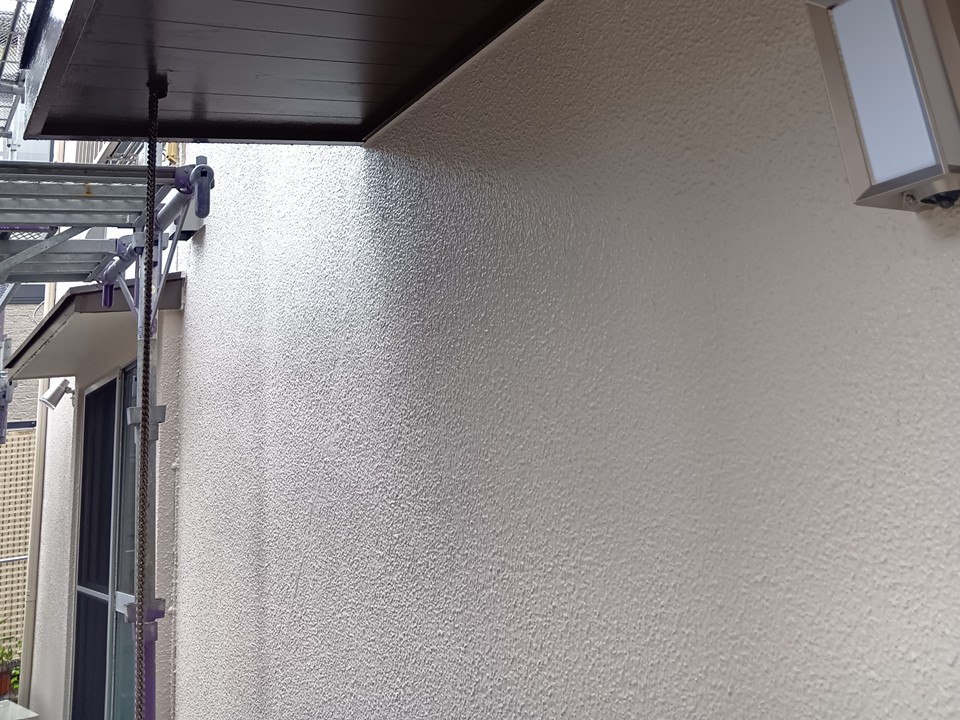 外壁塗装完成