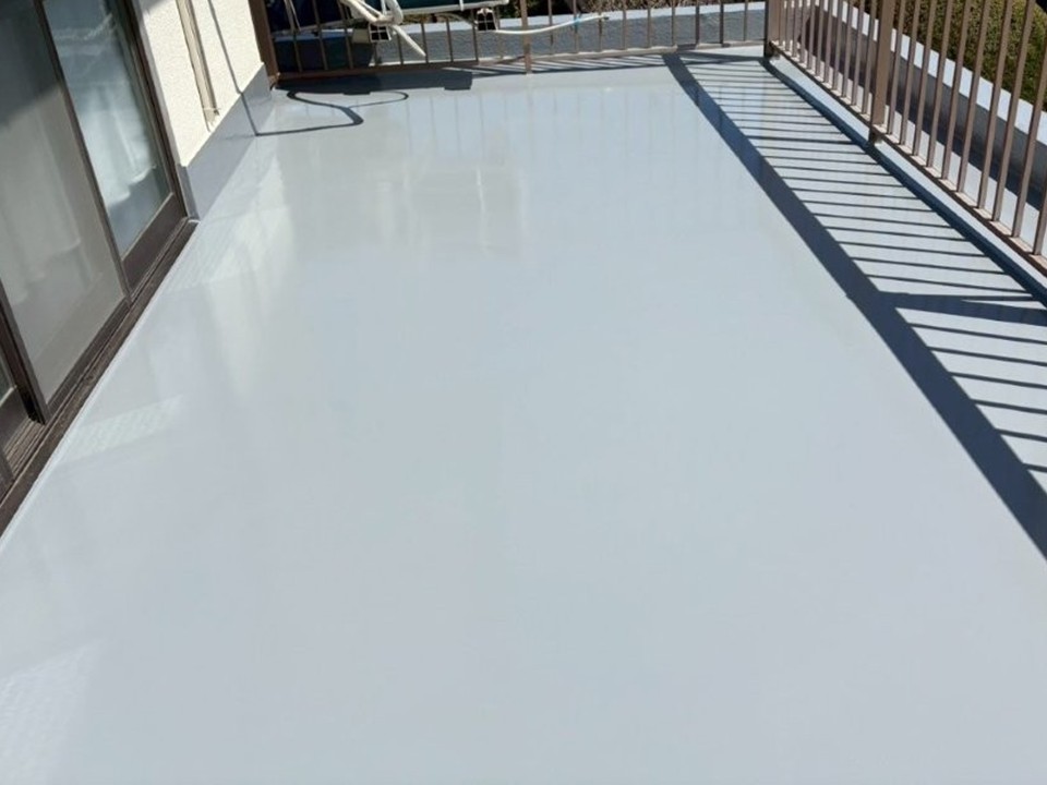 ウレタン防水完了です