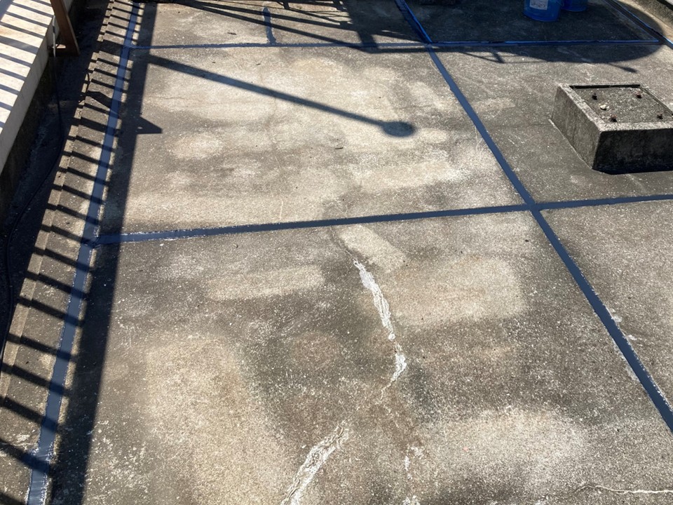 コーキング打ち替え完了