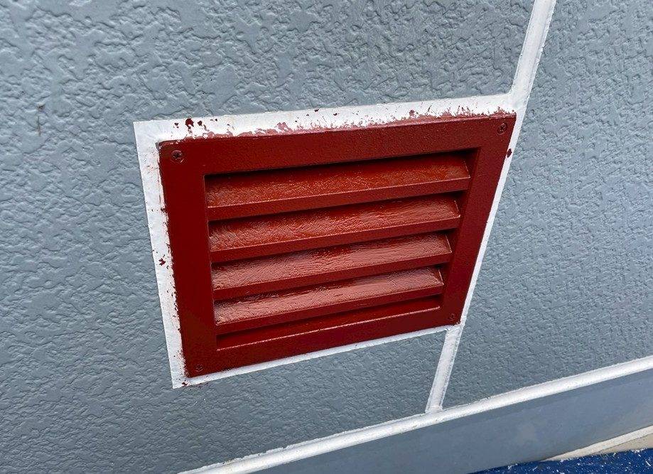 錆止め塗料が完了しました