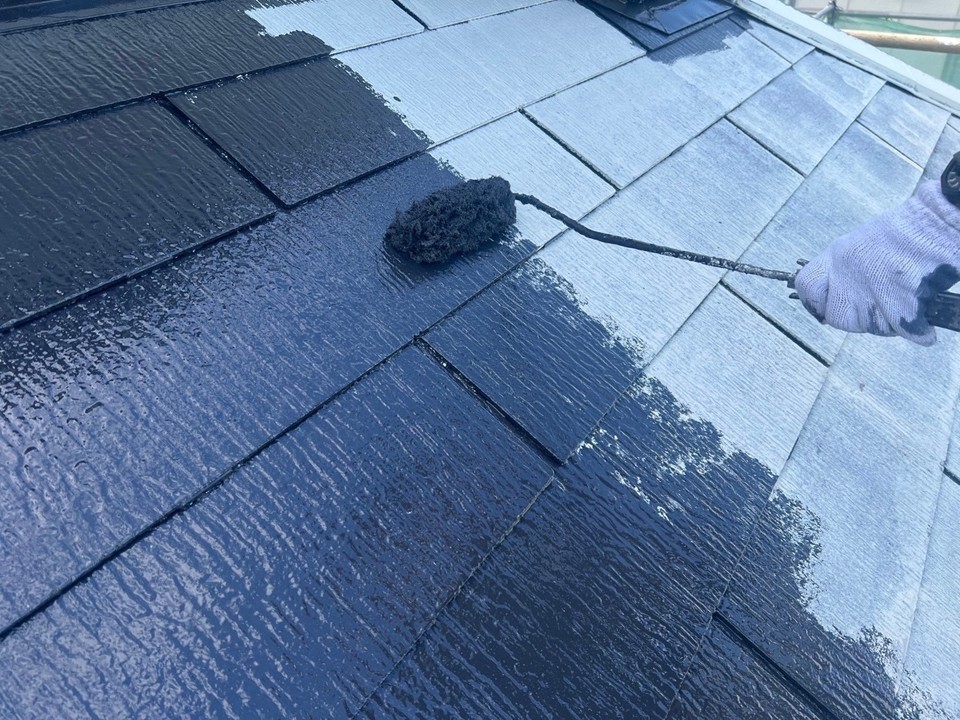 中塗りを行っていきます