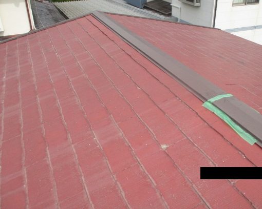 棟板金の調査を行いました