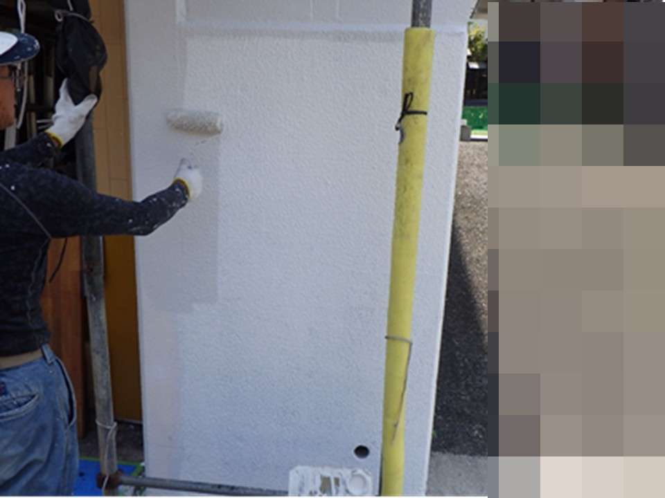 中塗り工程です