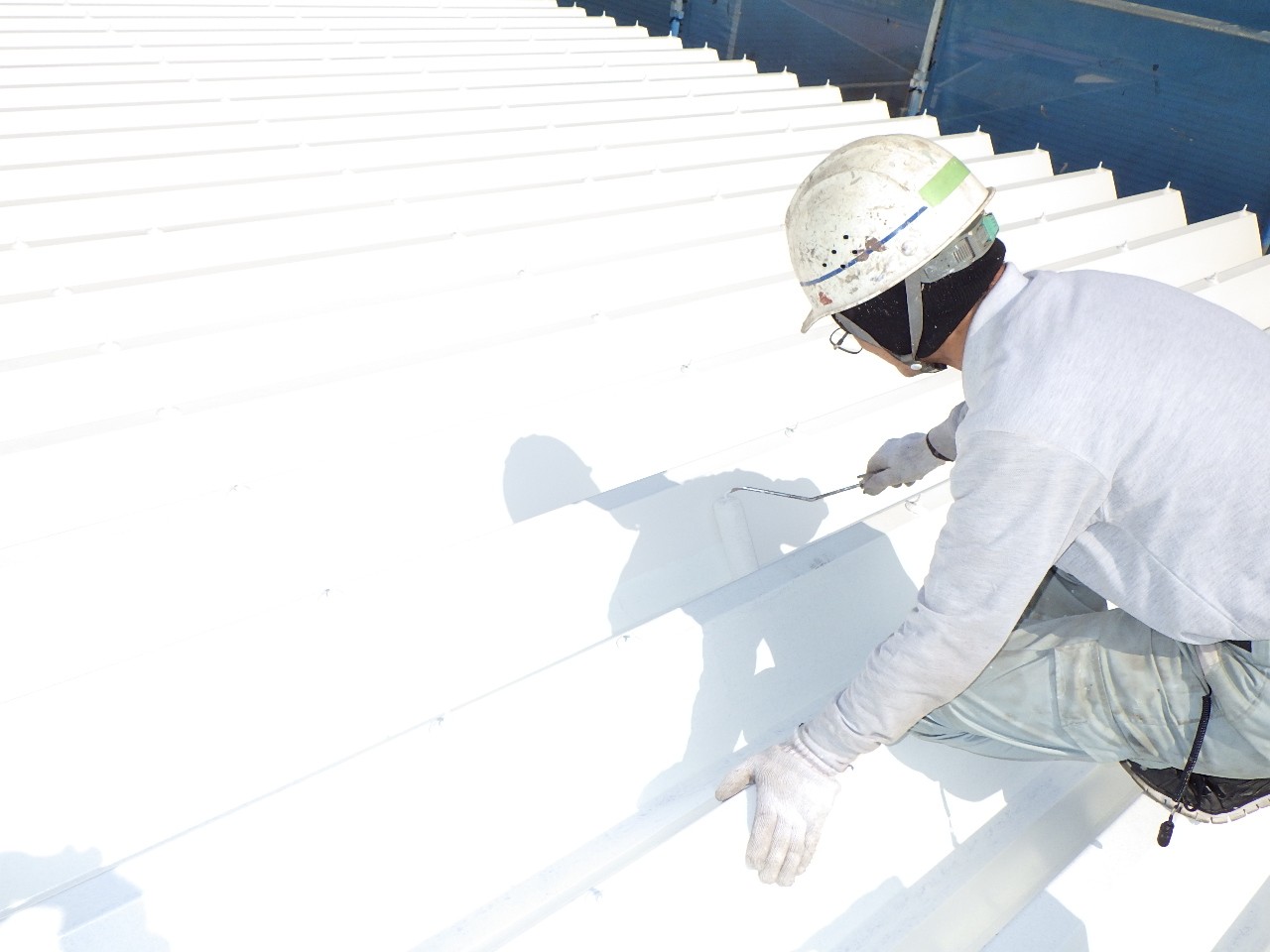 仕上げ塗料2回目です