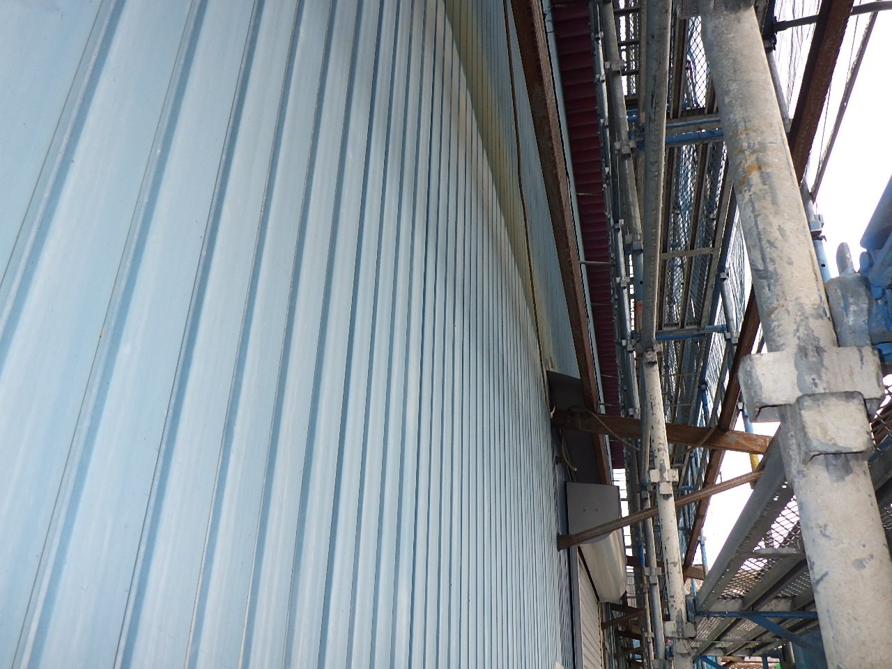 施工前の外壁の状態です