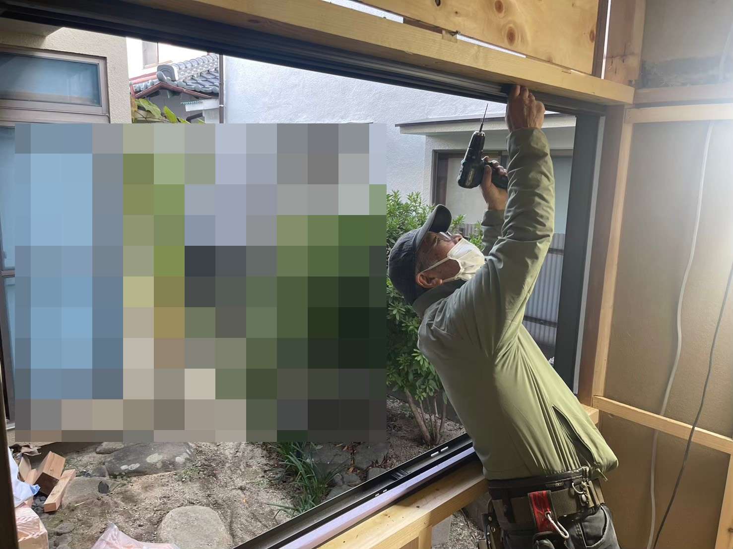 外窓交換施工前