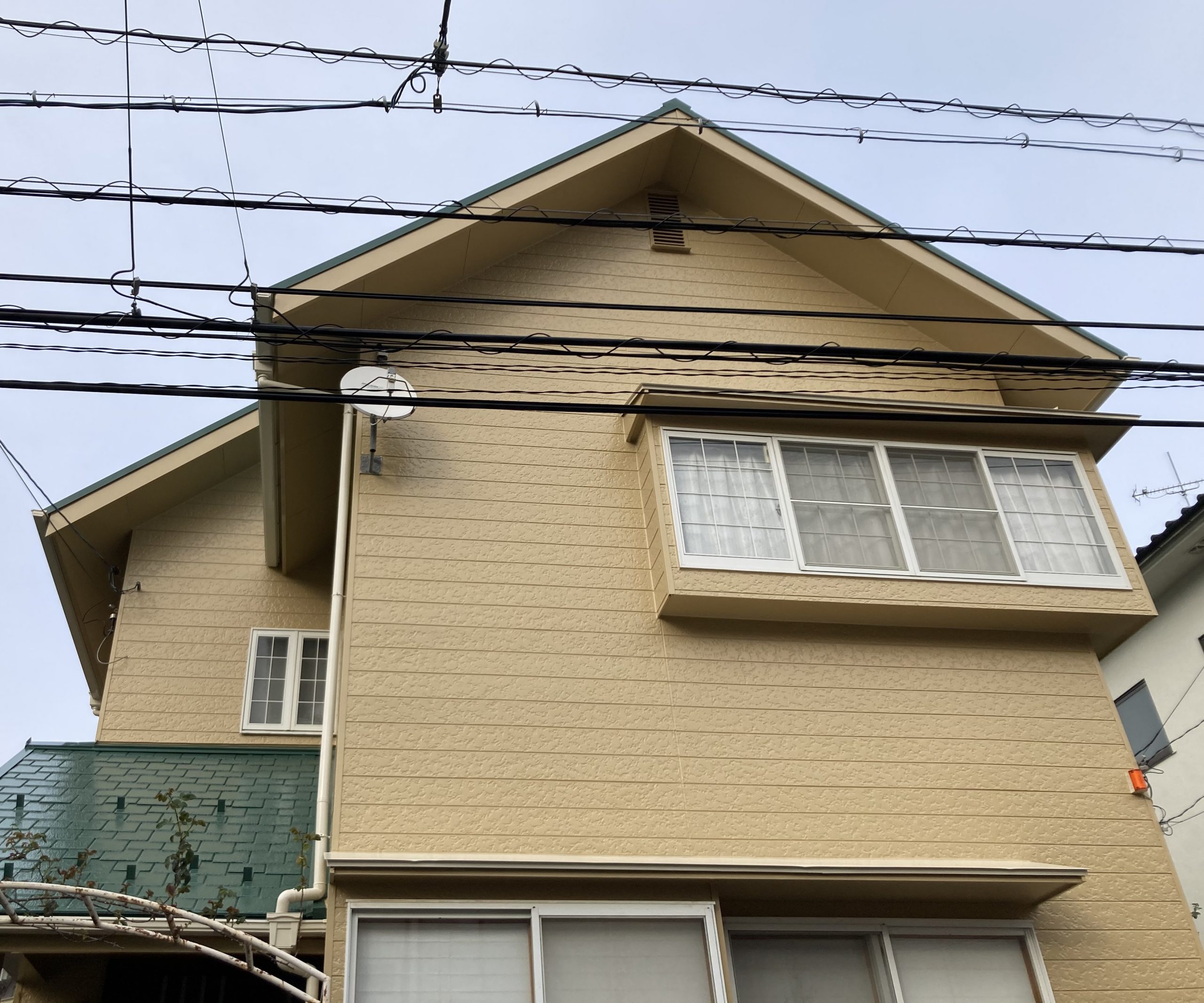 遮熱塗料施工後