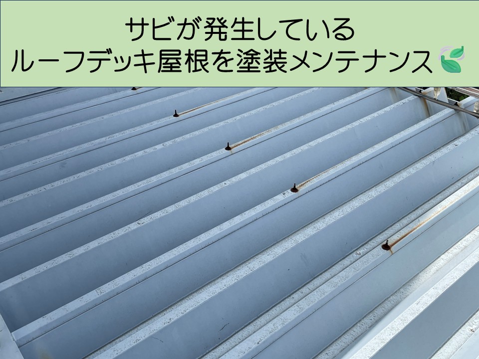 ルーフデッキ屋根塗装