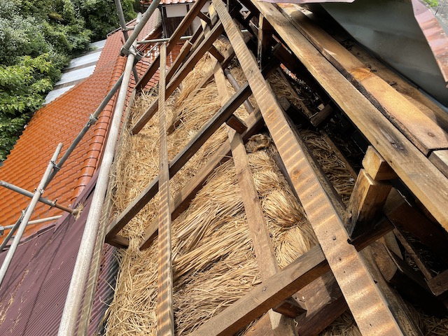 トタン屋根撤去