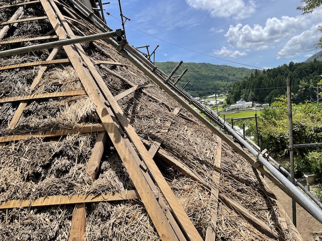 トタン屋根撤去