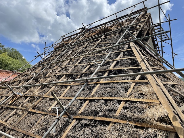 トタン屋根撤去