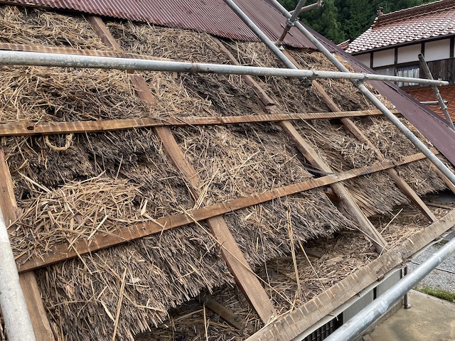 トタン屋根撤去