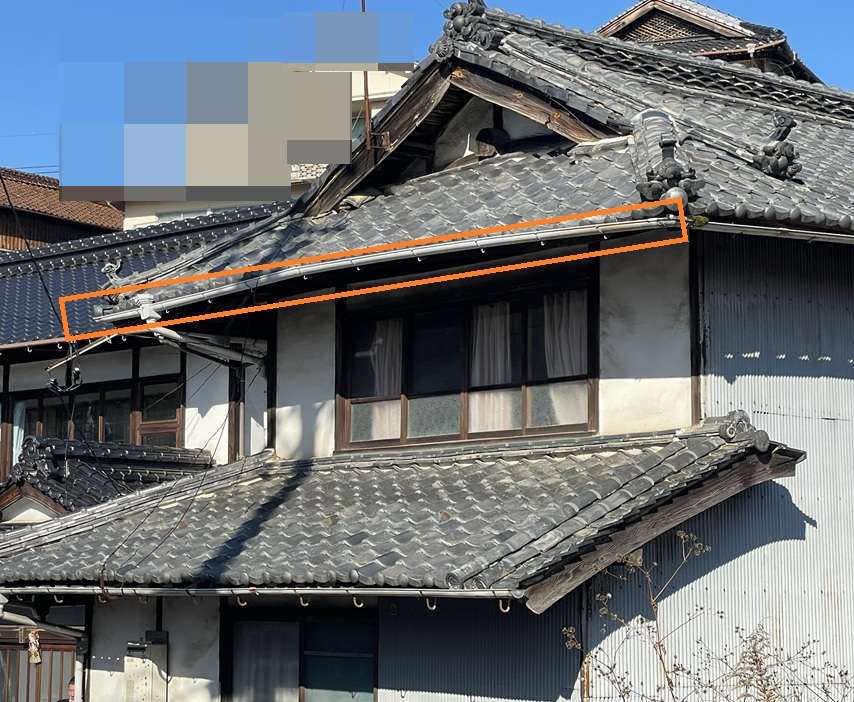 雨樋の劣化