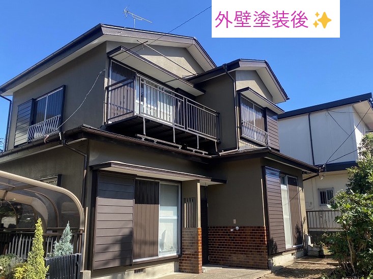 外壁塗装後