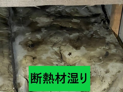 断熱材湿り