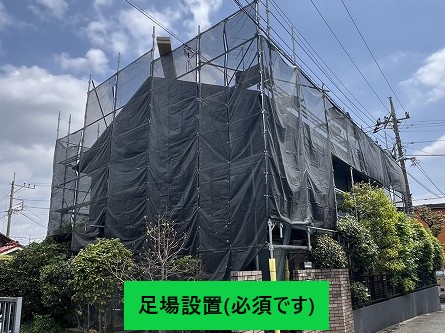 足場設置