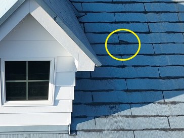 屋根が壊れていると違和感を感じたらご相談くださいね(^^♪