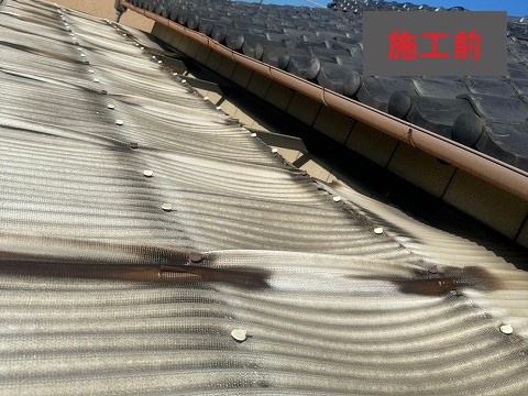 ベランダ屋根交換　波板と平板の特徴紹介