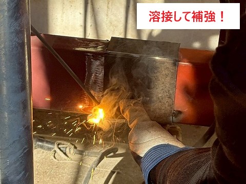 アパートのベランダ鉄骨工事を実施！住人を守るためにもメンテナンスは重要です！