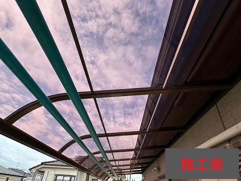 ベランダ屋根交換　波板と平板の特徴紹介