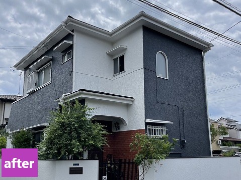 外壁塗装施工後