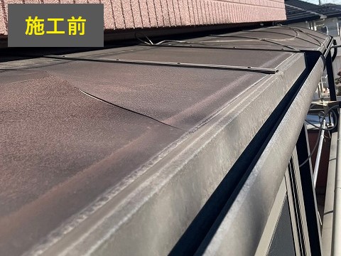 サンルームの雨漏り修理