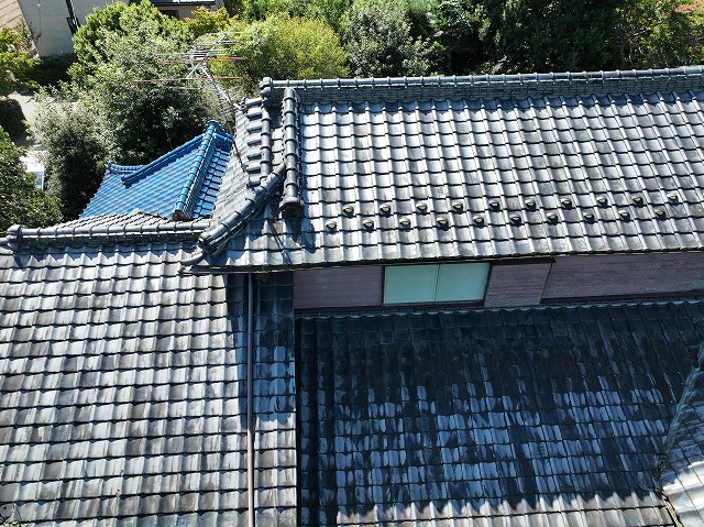 瓦屋根の雨漏りのご相談