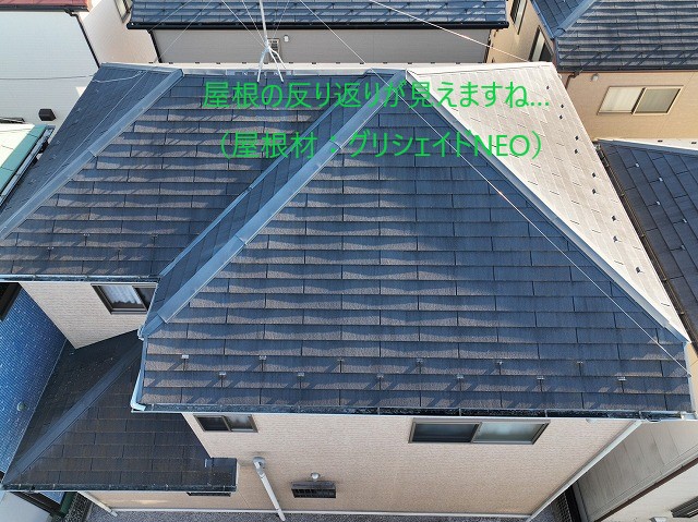 遠目でみる屋根