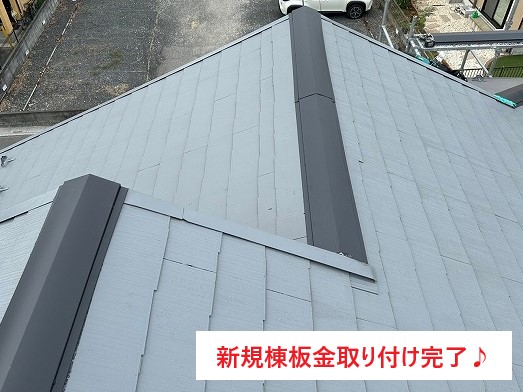 棟板金の浮き　業者の指摘で不安に！
