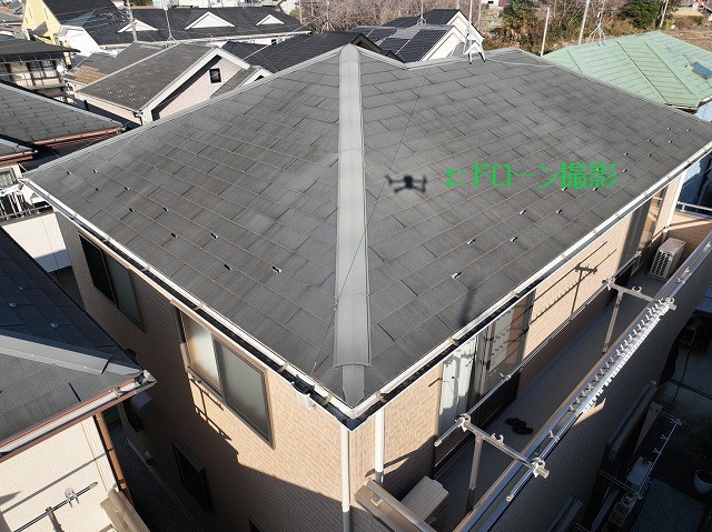 屋根 ドローン撮影