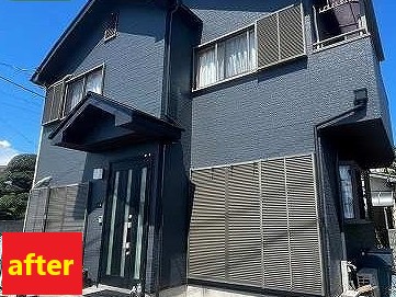 外壁塗装工事施工後
